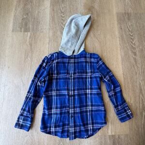 Tucker + Tate Hooded Flannel - Size 3